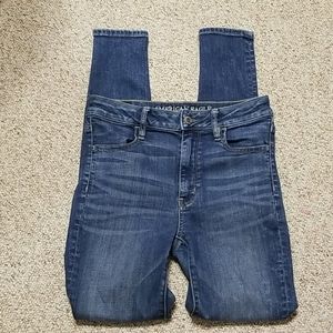 American Eagle Outfitters super high rise jegging